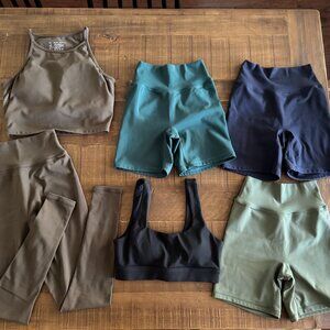 P'tula Sierra Pureluxe brami, legging, shorts and bra LOT